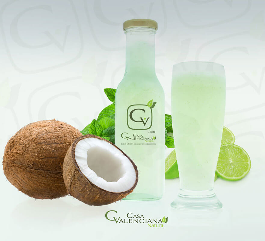 Limonada de coco Casa Valenciana